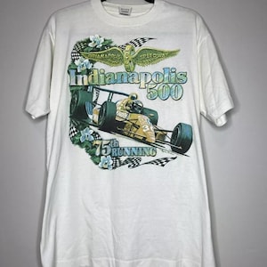 Vintage 1991 INDIANAPOLIS 500 MOTOR SPEEDWAY T-Shirt, Indianapolis 500 T-shirt, IndyCar Fan Racing Tee, Nascar Racing Shirt