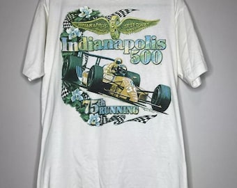 Vintage 1991 INDIANAPOLIS 500 MOTOR SPEEDWAY T-Shirt, Indianapolis 500 T-shirt, IndyCar Fan Racing Tee, Nascar Racing Shirt