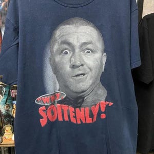 90s Three Stooges Shirt, Curly Shirt, John Lennon Parody Shirt, Vintage Three Stooges Tshirt, 3 Stooges Shirt, The Three Stooges Curly