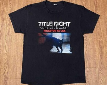 T-shirt Rare Title Fight Band Unisexe - Tailles S à 5XL - Neuf Avec étiquettes - US