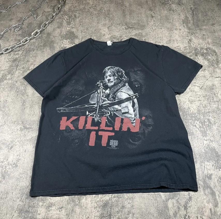 Daryl Dixon Vintage T Shirt, the Walking Dead Shirt, TWD Shirt