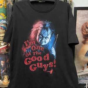 Retro Chucky Horror Movie Characters Halloween Shirt, Horror Move Vintage 90s Tee, Chucky Shirt, Horror Character Tee