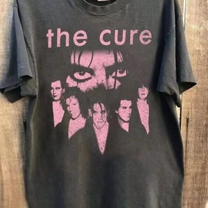 The Cure Rock Band Shirt, The Cure Vintage T-Shirt, The Cure Gift For Men And Women Unisex T-Shirt, Gift For Her, Gift For Him