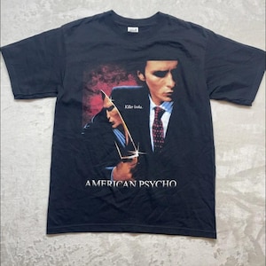 American Psycho Shirt, American Psycho Movie Shirts, Patrick Bateman shirt, Movie T-shirts, Horror Movie T-shirts, scream movie shirts