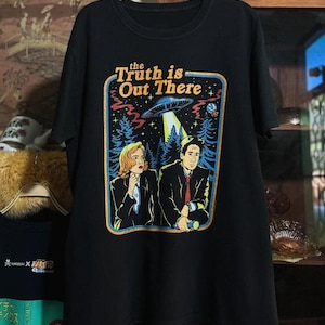 My X-Files, The Truth Is Out There T-Shirt, TV Show, Movies Collection The X Files Shirt, Dana Scully, Fox Mulder and Scully