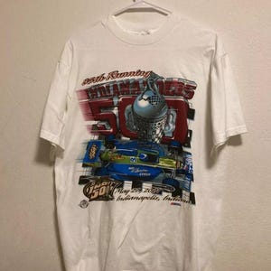 Vintage 2001 (85th Running) Indianapolis Indy 500 Racing T Shirt, Indianapolis 500 T-shirt, IndyCar Fan Racing Tee, Nascar Racing Shirt