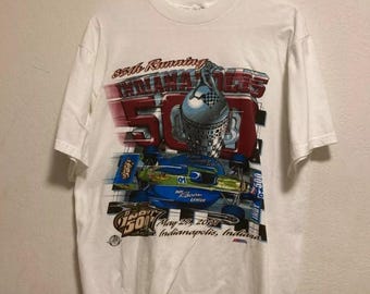 Vintage 2001 (85th Running) Indianapolis Indy 500 Racing T Shirt, Indianapolis 500 T-shirt, IndyCar Fan Racing Tee, Nascar Racing Shirt
