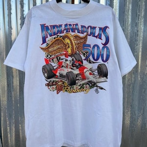 Vintage 1994 Indianapolis 500 IndyCar Racing T Shirt, Indianapolis 500 T-shirt, IndyCar Fan Racing Tee, Nascar Racing Shirt