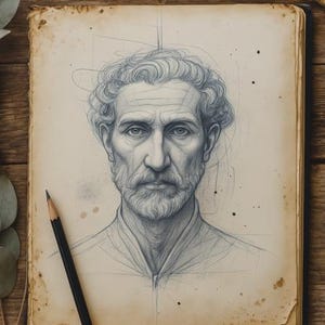 Leonardo da Vinci Style Vintage Prints: 23 Printable Art Pages, Antique Sketch Art, 8.5x11 PDF Download, Renaissance Wall Decor.