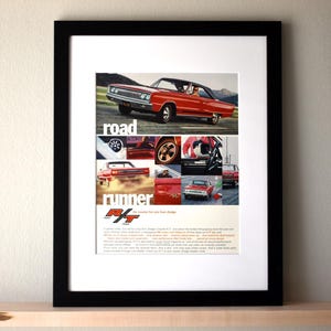 1967 Dodge Coronet R/T 440 Magnum (Available GALLERY FRAMED!) Vintage Magazine Print Advertisement Wall Decor - Printed 1967