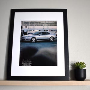 2000 Honda Prelude Type SH (Available GALLERY FRAMED!) Retro Magazine Print Advertisement Wall Decor - Printed 2000