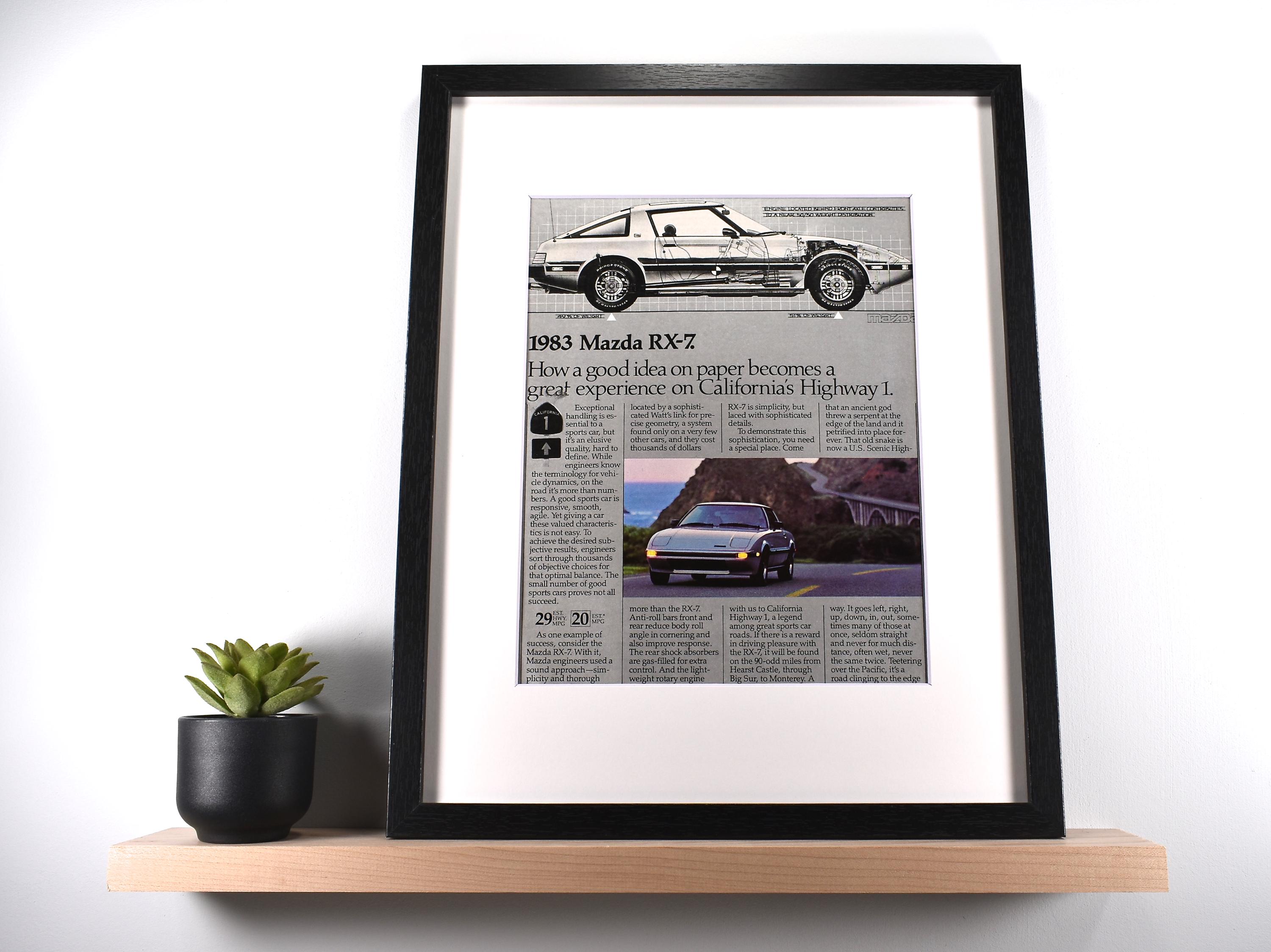 80s Mazda Rx7 Poster - Etsy