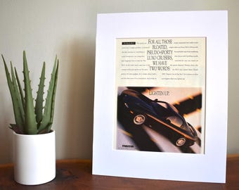 Mazda FD RX7 Rocket Bunny Poster Print - JDM / Japanese / 2000s