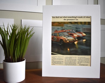 Porsche 911 993 Supercup 1994 Vintage Poster - Turbo Dogma