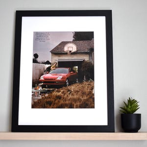 2000 Honda Prelude (Available GALLERY FRAMED!) Retro Magazine Print Advertisement Wall Decor - Printed 2000