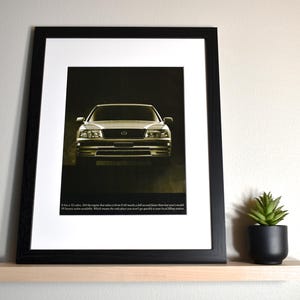 1995 Lexus LS 400 (Available GALLERY FRAMED!) Retro Magazine Print Advertisement Wall Decor - Printed 1995