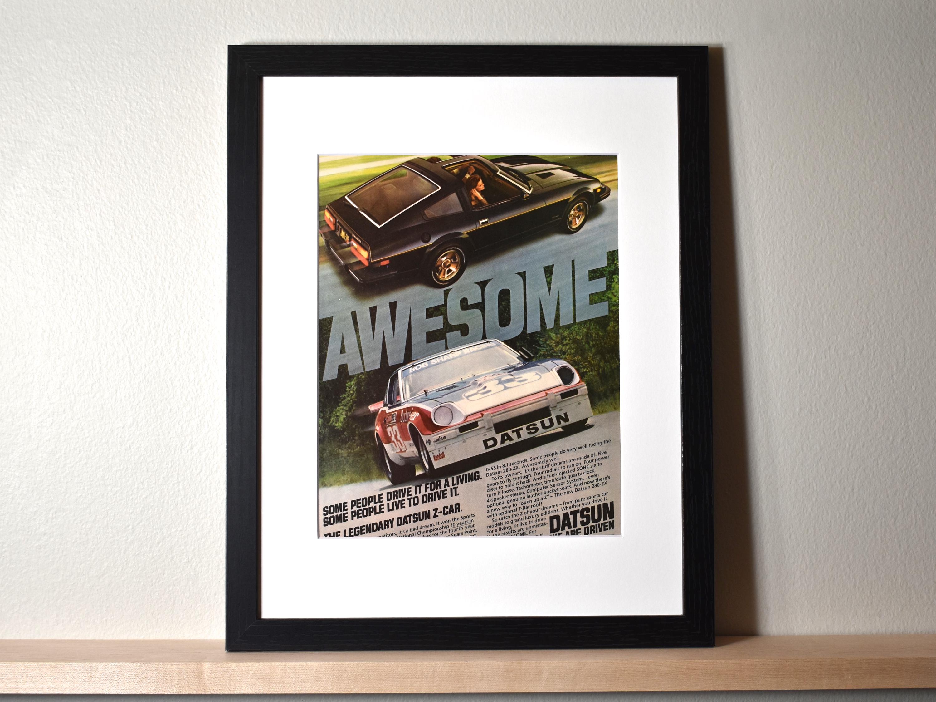 Datsun 280 Zx Ad - Etsy