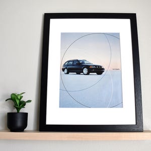 2000 BMW 325i Sport Wagon (Available GALLERY FRAMED!) Retro Magazine Print Advertisement Wall Decor - Printed 2000