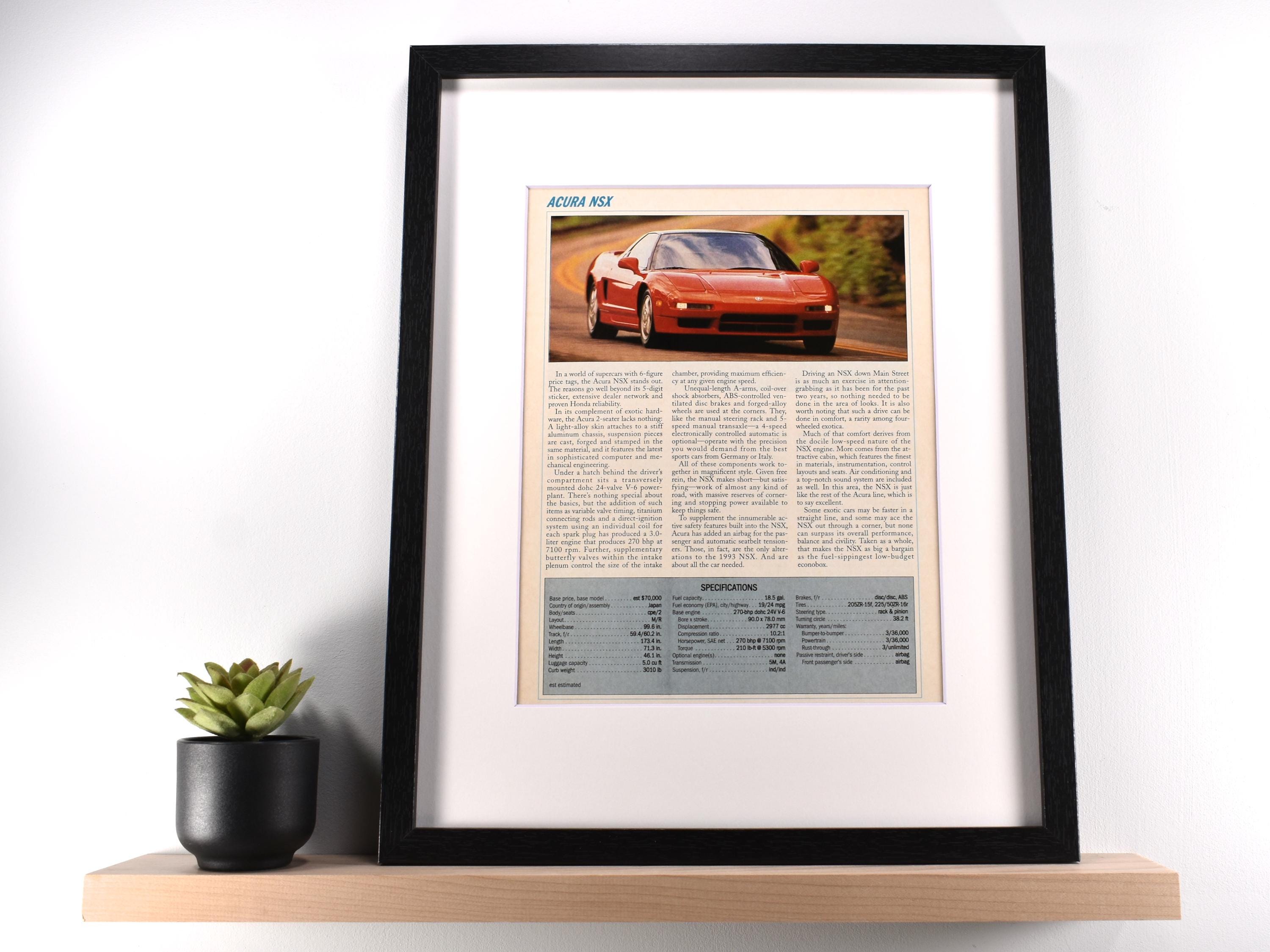 Nsx Magazine - Etsy
