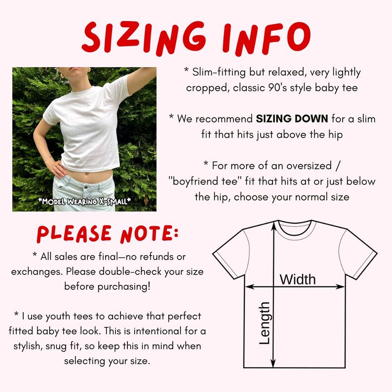 Clairo Baby Tee, Immunity, Sling, Charm, Y2k, Indie, Pintrest, Soft