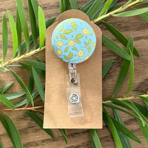 Hope - Fabric Retractable Lanyard Badge Reel
