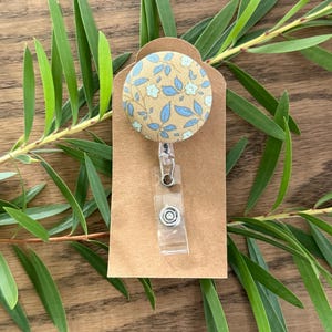 Faith - Fabric Retractable Lanyard Badge Reel