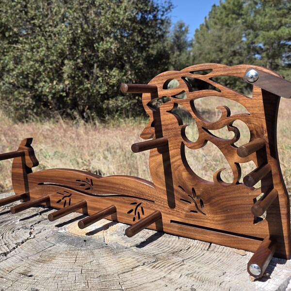 Krosno tkackie do kart/klocków/tabletek - orzech włoski - Stag's Call