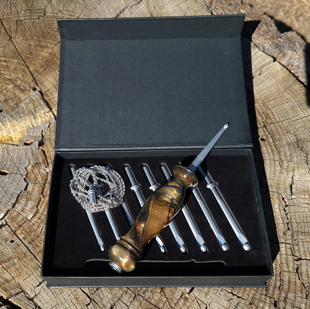 Interchangeable Crochet Hook Necklace Hook / Set Hand Turned Etsy