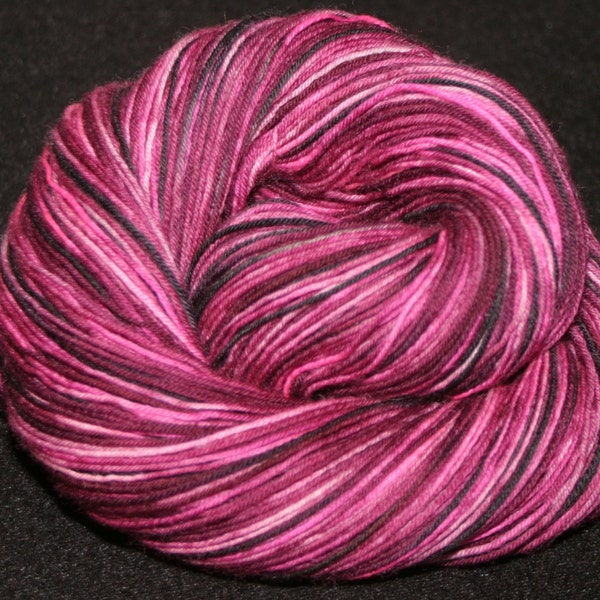 Handpainted Tight Twist Sock Yarn - Superwash Bluefaced Leicester Wool - Welcome to Night Vale!