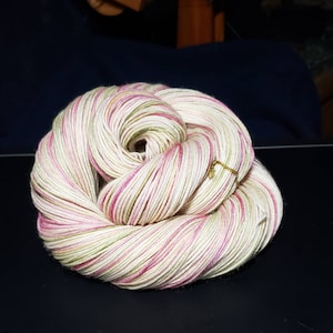 Handpainted Quench Sock Yarn - 75/25%  Superwash Merino Wool / Nylon - Hedgehog