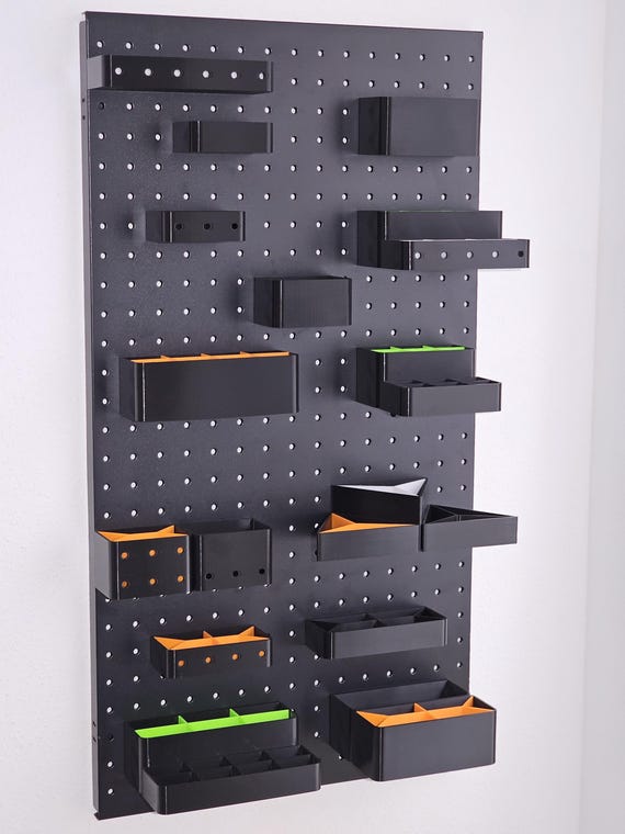 Ikea BROR Perforated Plate Box Set - Freely Combinable
