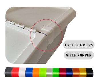 Ikea Sortera Box Clip - set freely selectable - different colors available