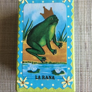 Loteria Decoupage La Rana Frog GiftBox