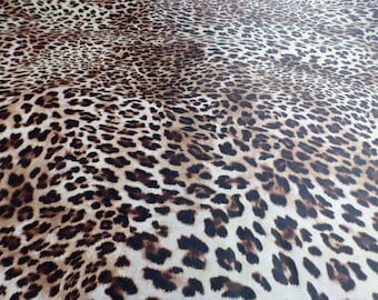 Lambskin leather with Baby Leopard Print butter soft w/silky smooth finish