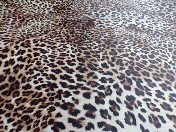 Lambskin leather with Baby Leopard Print butter soft w/silky smooth finish