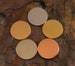 20 Qty 1/2' Stamping Blanks Discs 14G 16G 18G 20G 24G Aluminum Brass Bronze Copper Nickel Silver Deburred Tumbled Smooth Round Polished 