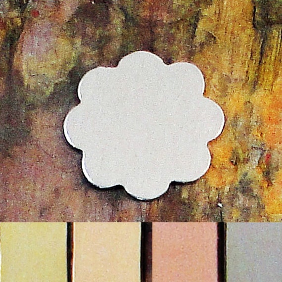 Metal Blank, 24g - Flower Metal Blank, 24g - Flower