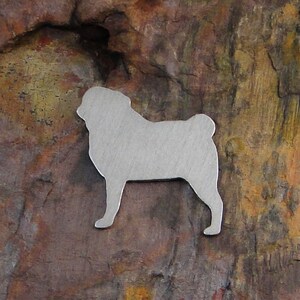 5 Deburred 18G Aluminum 1 1/4&quot; x 1 1/4&quot; PUG Stamping Blanks