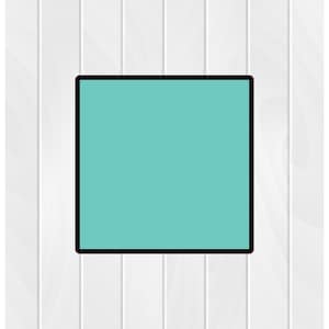 Cookie Cutter SQUARE #1 1.5&quot; 2&quot; 2.5&quot; 3&quot; 3.5&quot; 4&quot; 4.5&quot; 5&quot;  3D Printed PLA Fondant Food Shapes Polymer Clay Cutter Geometric