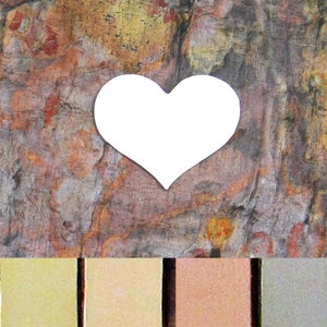 1 1/4&quot; DAINTY HEART 5 qty Stamping Blanks 18G 20G 24G Aluminum Brass Copper Finished Enameling Stamping Metal Shape