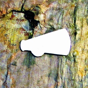 20 Deburred 18G Aluminum 1 1/4&quot; MEGAPHONE Stamping Blanks