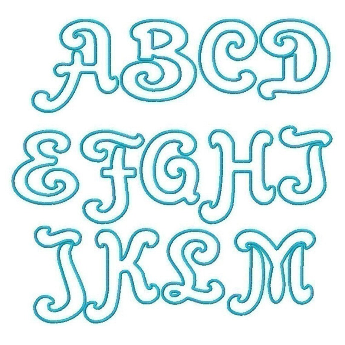 Machine embroidery designs applique alphabet monogram 022 buy  etsy Machine embroidery designs applique alphabet monogram 022 buy  etsy