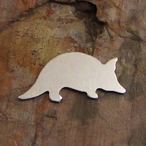 10 Deburred 1 1/4" ARMADILLO *Choose Your Metal* Aluminum Brass Bronze Copper Stamping Blanks Stamping Blanks