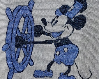 Steamboat Willie Throw Blanket