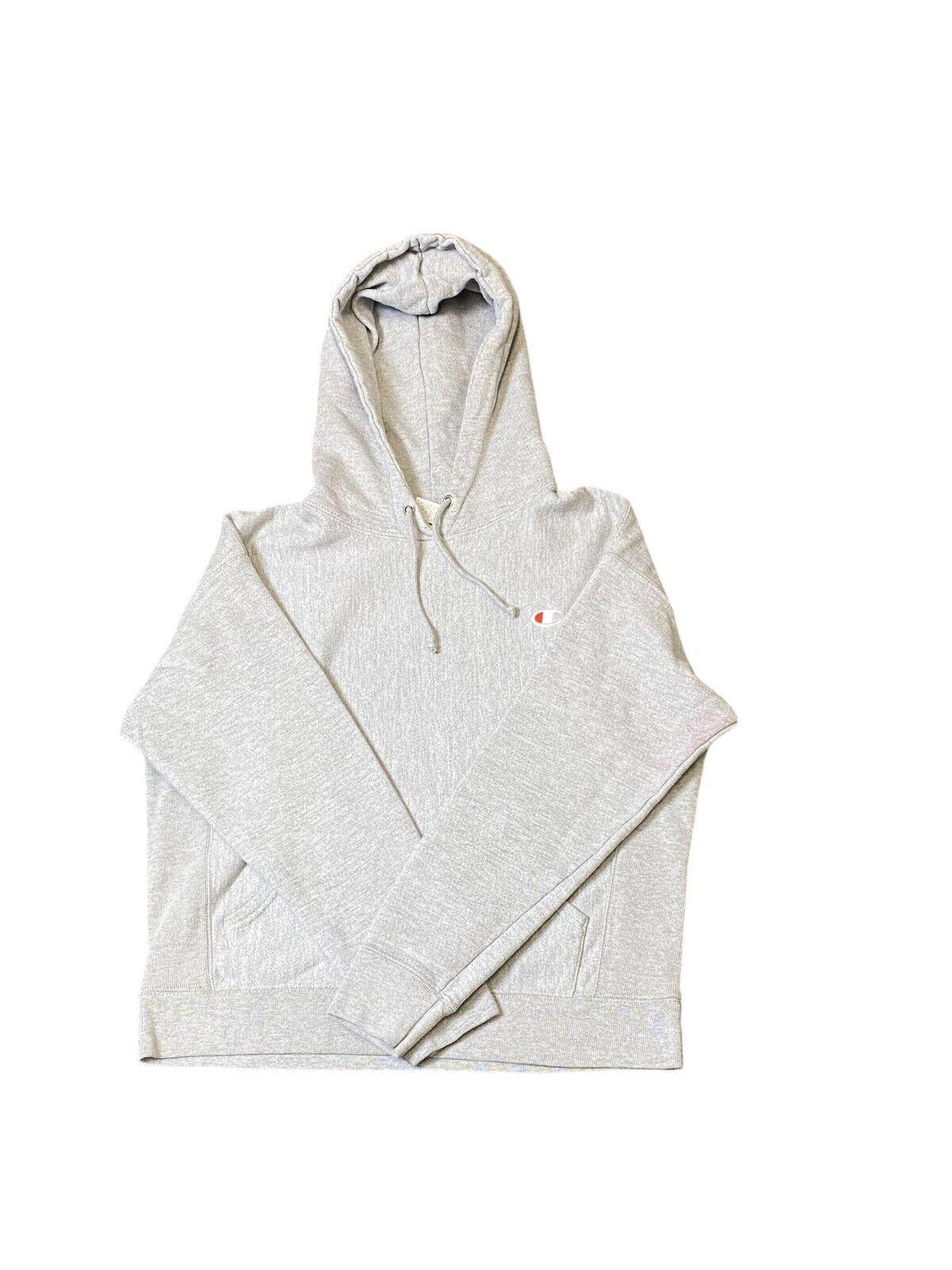 Champion Reverse Weave Hoodie Grey Grauer Champion Hoodie Jacket