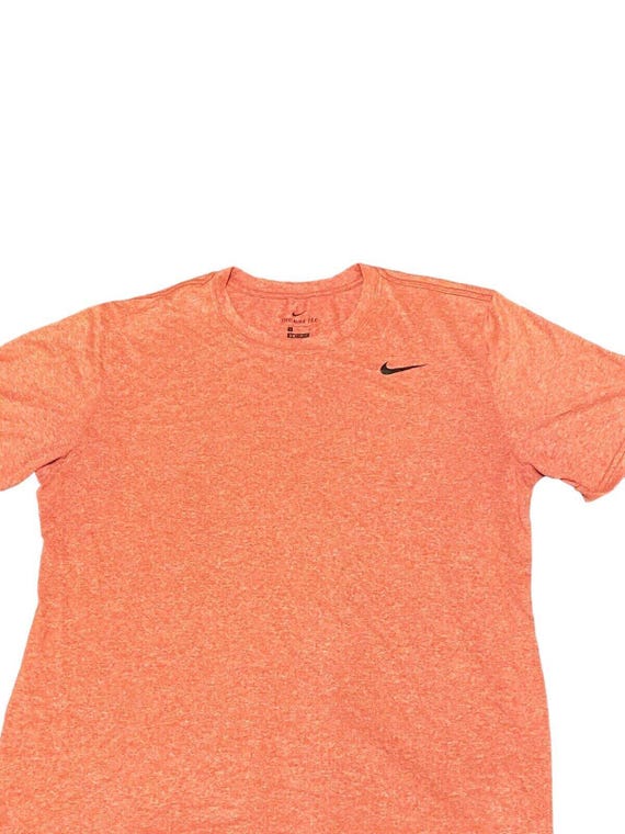 Nike Dri fit T shirt Peach Womens L Front Logo Etsy Canada