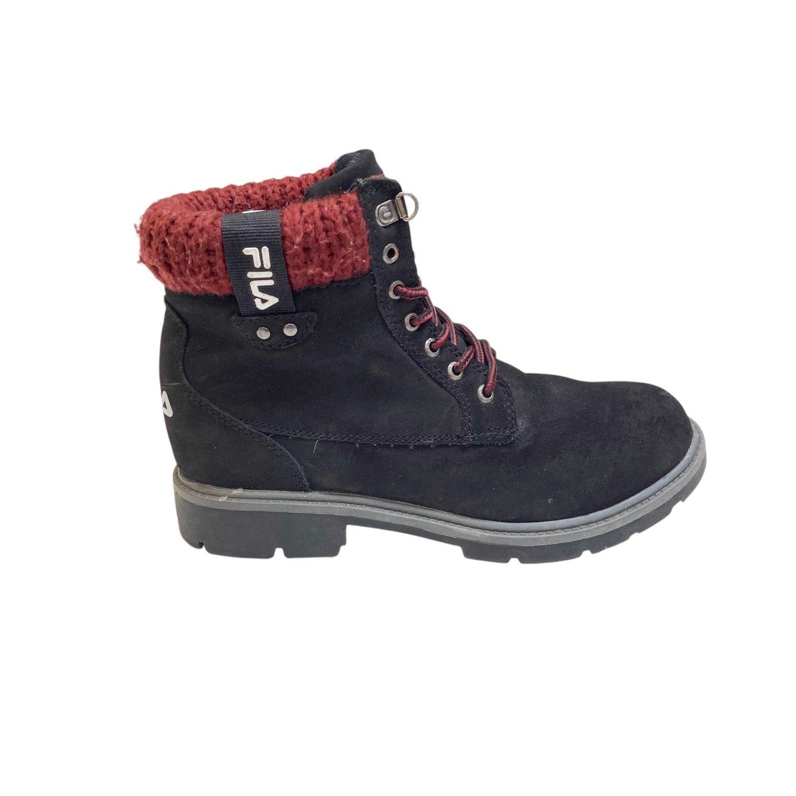 Suede Fila Vintage Boots Fila Boots 90s Store