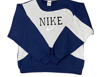 Nike Crewneck Sweatshirt Nike Vintage Trui Blauw Nike Truien
