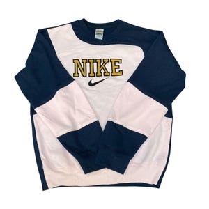 blue nike flame sweatshirt
