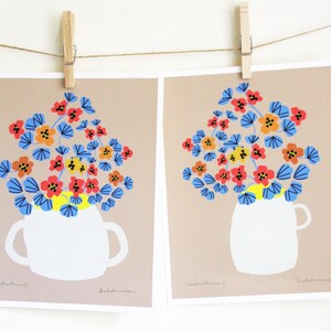 Nasturtium Set of 2 Prints